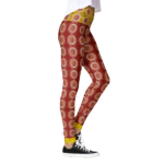 An image of uniquely designed abstract leggings which links to more leggings with unique designs.