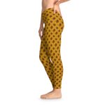 Stretchy Ankle-High Sunflowers Leggings which link to more comfortable apparel products